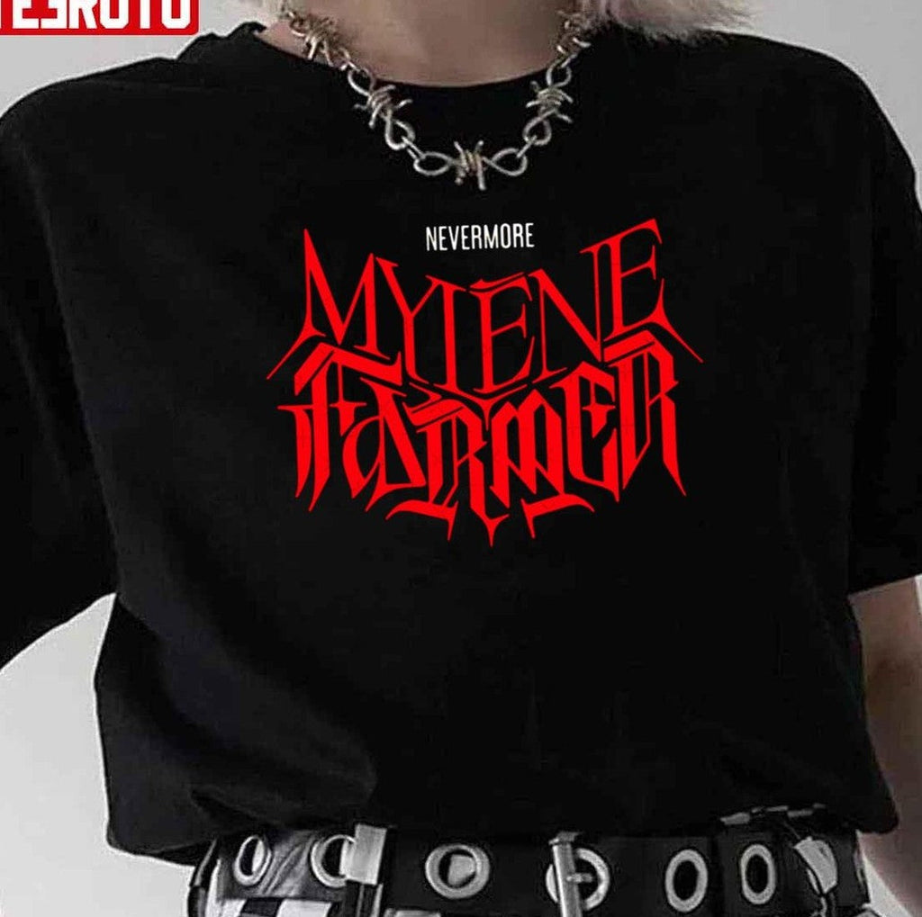 Mylene Farmer Forever Unisex T-Shirt Hoodie, Sweatshirt | VibeTeeNation.com (Image 1)