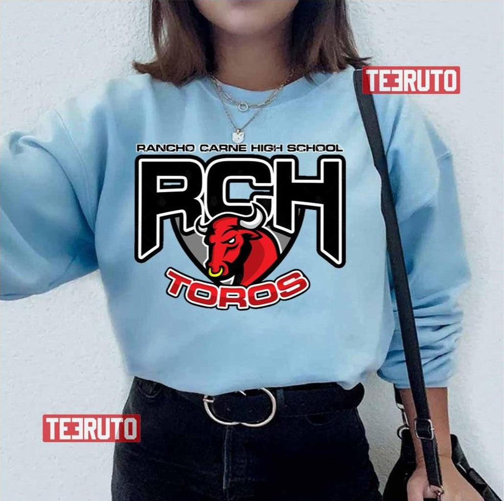 Rancho Carne High School Toros Unisex T-Shirt Hoodie, Sweatshirt | VibeTeeNation.com (Image 2)