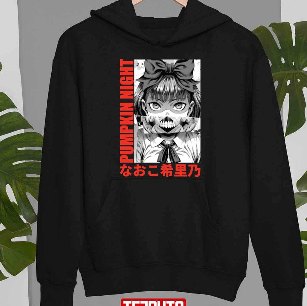 Pumpkin Night Anime Naoko Kirino Unisex T-Shirt Hoodie, Sweatshirt | VibeTeeNation.com (Image 2)