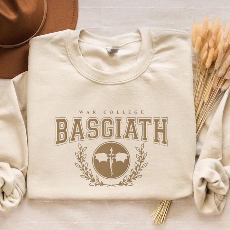 EMBROIDERED Basgiath War College Sweatshirt, Fourth Wing Shirt, Dragon Rider, Rebecca Yorros, Fourth Wing,... (Image 2)