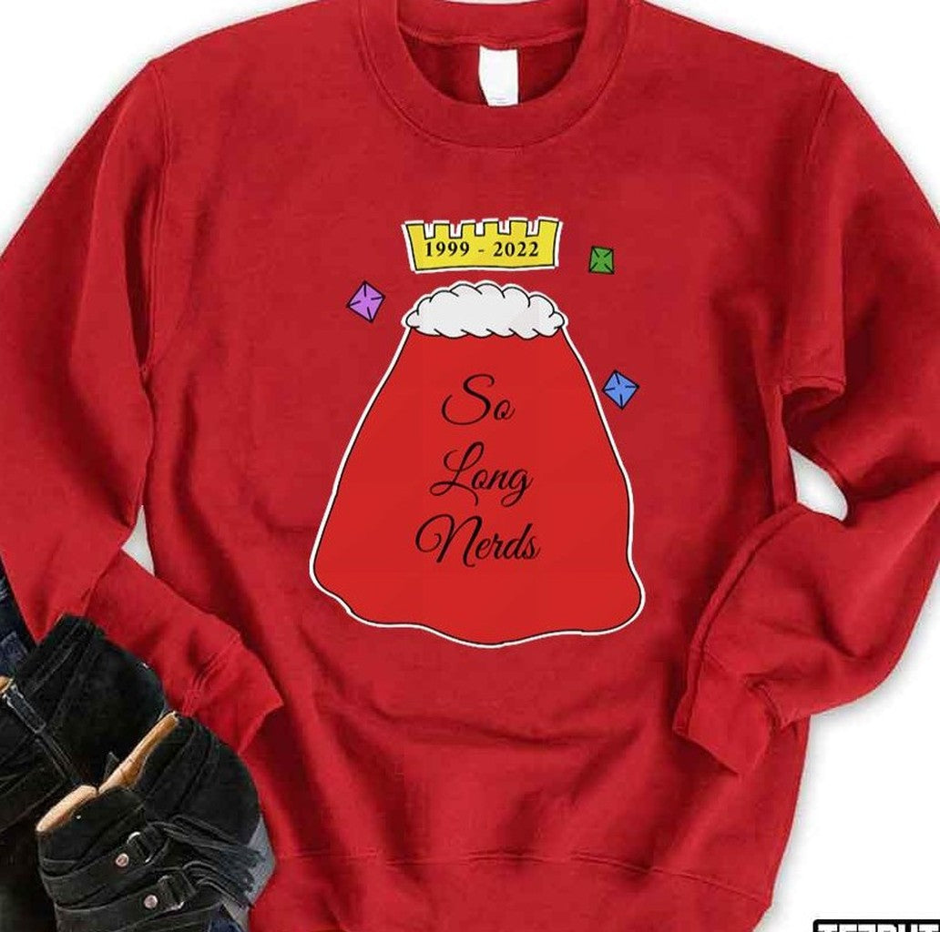 So Long Nerds Rip Technoblade Unisex T-Shirt Hoodie, Sweatshirt | VibeTeeNation.com (Image 2)