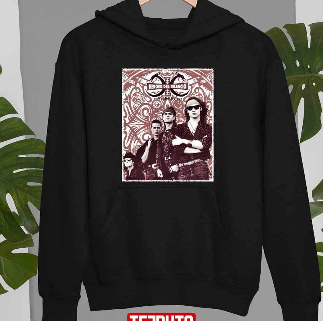 Senderos De Traición Héroes Del Silencio Rock Band Unisex T-Shirt Hoodie, Sweatshirt | VibeTeeNation.com (Image 2)