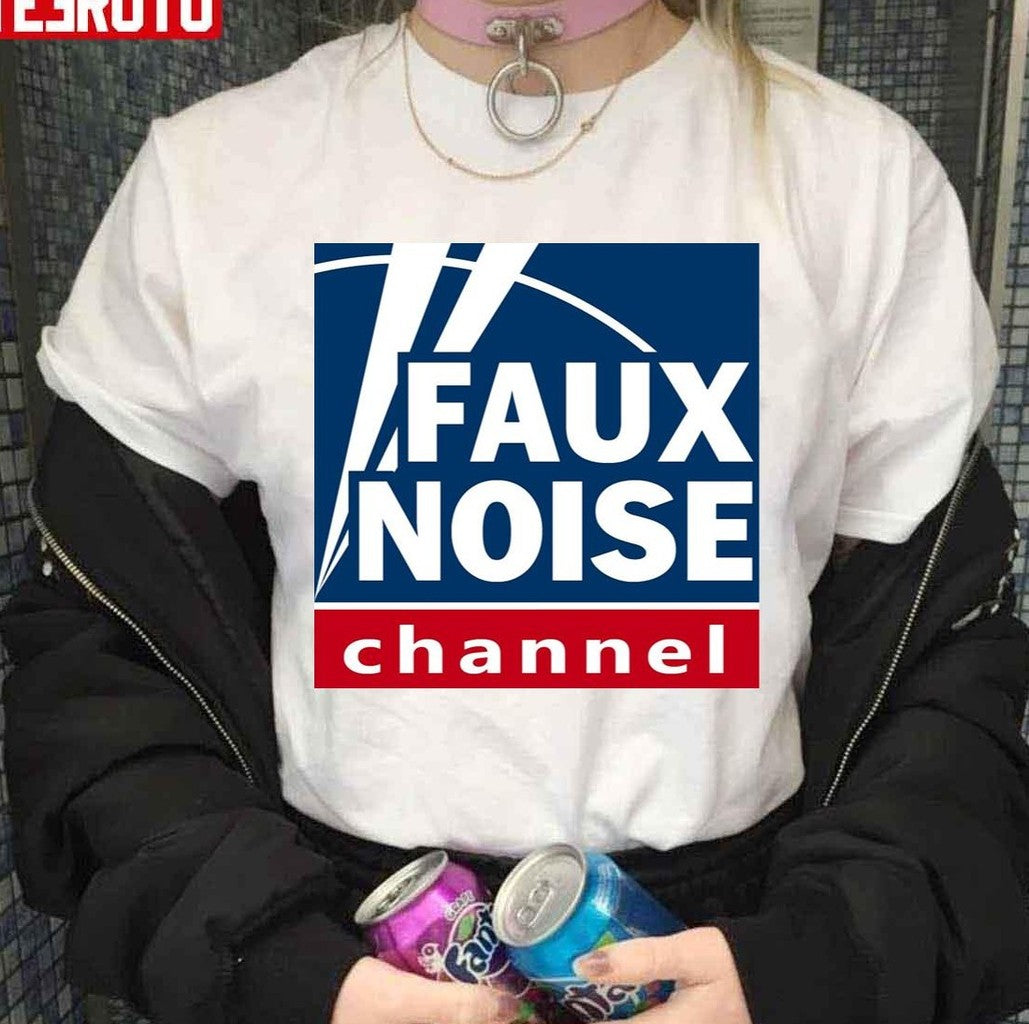 Original Faux Noise Fox News Logo Unisex Sweatshirt T-Shirts, Hoodie | VibeTeeNation.com (Image 3)