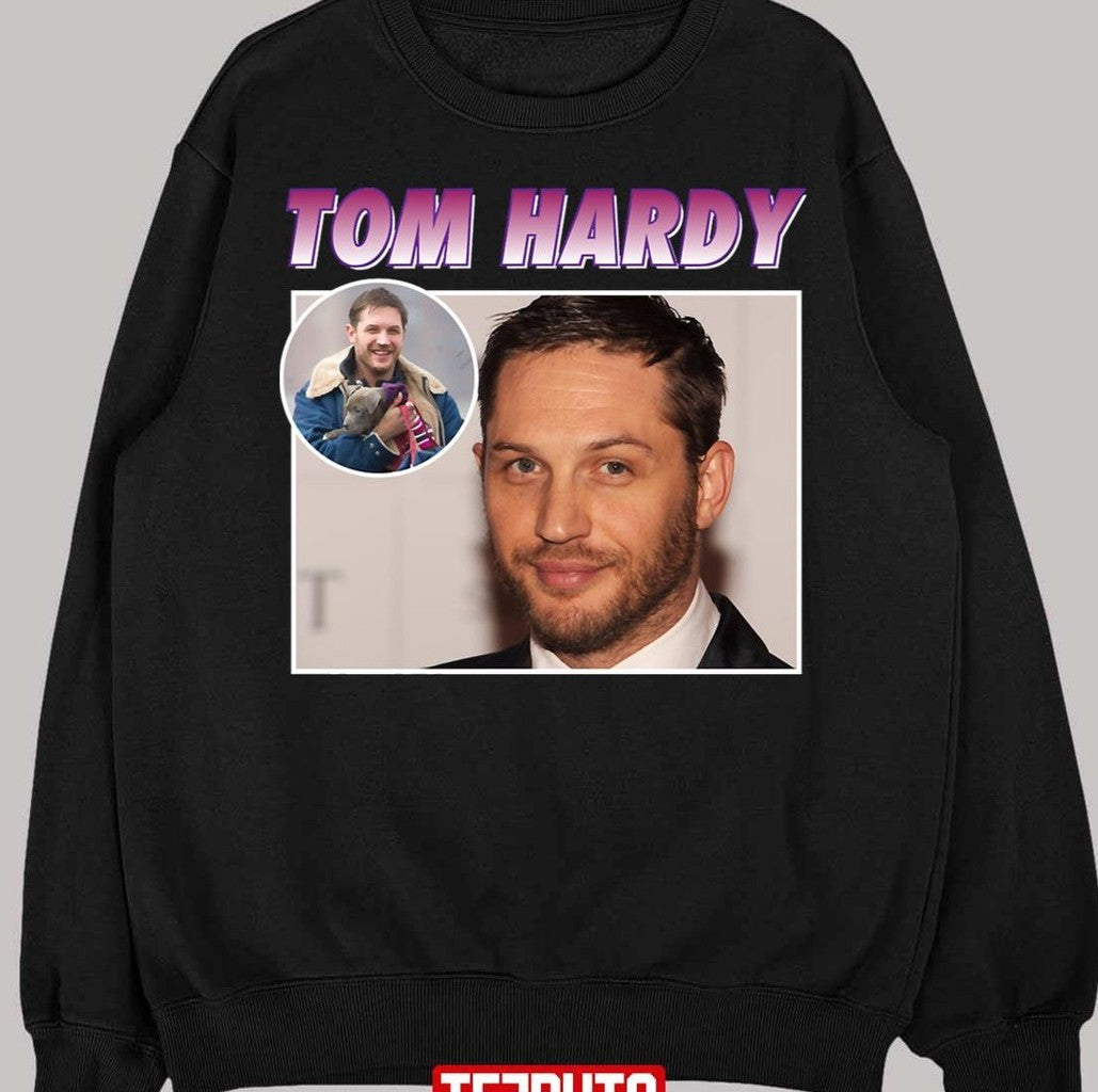 Puppy Tribute Montage Peaky Blinders Tom Hardy Unisex T-Shirt Hoodie, Sweatshirt | VibeTeeNation.com (Image 2)