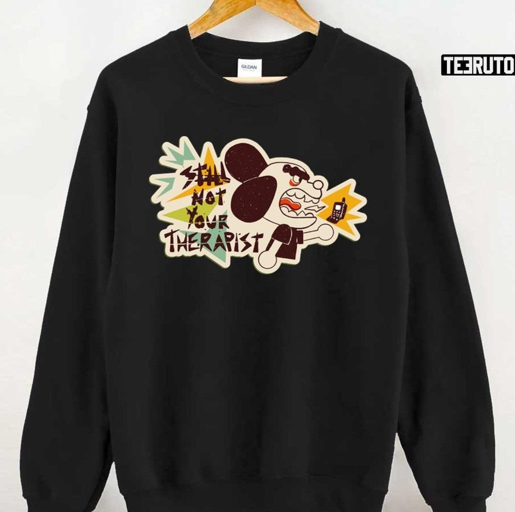 Still Not Your Therapist Anti Valentine Unisex T-Shirt Hoodie, Sweatshirt | VibeTeeNation.com (Image 3)