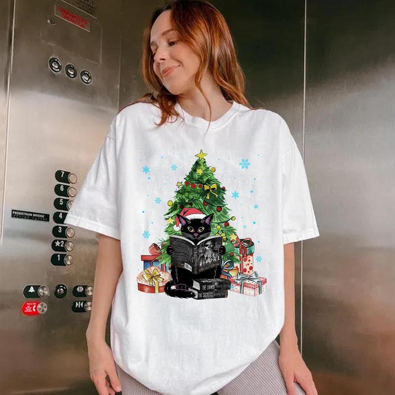 Cute Black Cat The LORDS Series Book Christmas Sweatshirt, The Ritual Book Shirt, Shantel Tessier Merch, Dark... (Image 4)