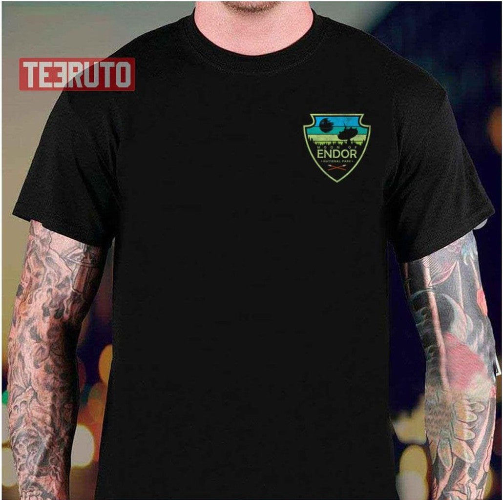 Moon Of Endor National Park Pop Culture Geekdom Series Dopeyart Unisex T-Shirt Hoodie, Sweatshirt (Image 1)