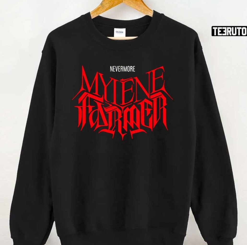 Mylene Farmer Forever Unisex T-Shirt Hoodie, Sweatshirt | VibeTeeNation.com (Image 3)