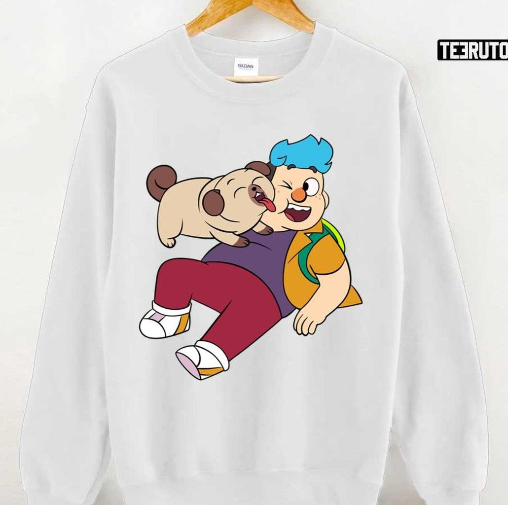 Barney And Puglsey Dead End Paranormal Park Unisex T-shirt Hoodie, Sweatshirt | VibeTeeNation.com (Image 3)