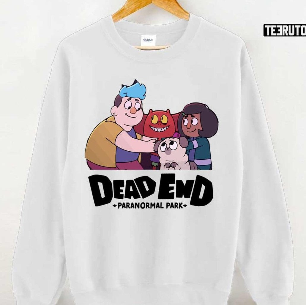 Pugsley Norma Barney Dead End Paranormal Park Art Unisex Hoodie T-Shirts, Sweatshirt | VibeTeeNation.com (Image 2)