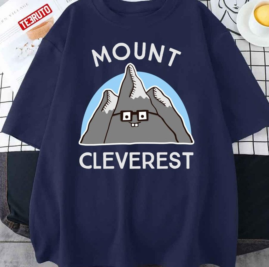 Nerd Mount Cleverest Unisex T-Shirt Hoodie, Sweatshirt | VibeTeeNation.com (Image 1)