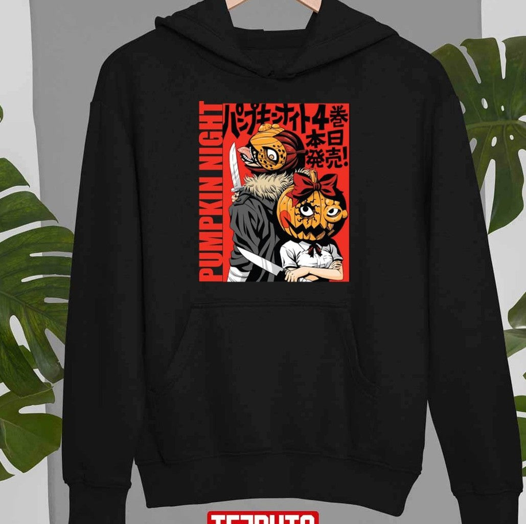 Naoko Kirino Pumpkin Night Anime Unisex T-Shirt Hoodie, Sweatshirt | VibeTeeNation.com (Image 2)