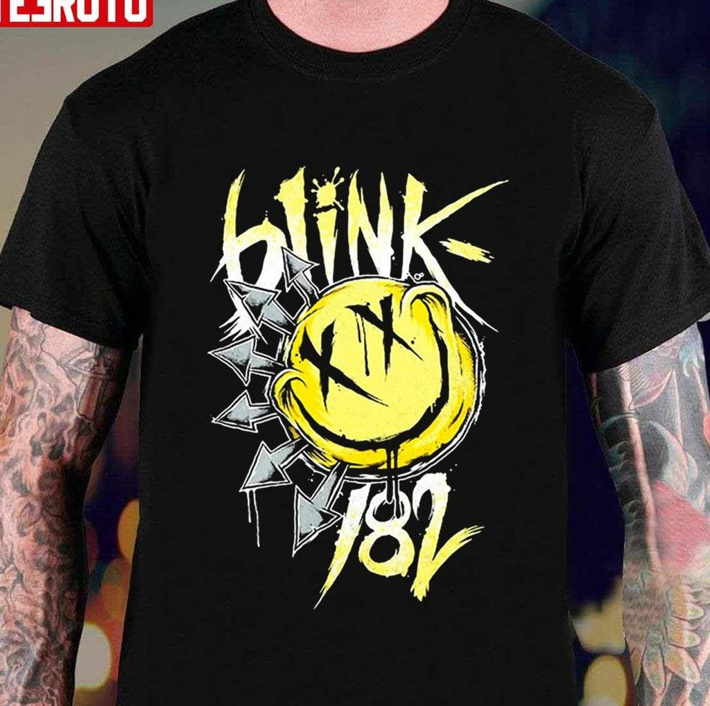 Rock Band Blink 182 Best Graphic Unisex T-shirt Hoodie, Sweatshirt | VibeTeeNation.com (Image 1)