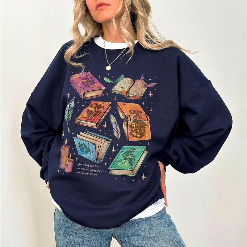 Fan Of ACOTAR Series Sweatshirt, The Bat Boys Shirt, Velaris Book Lover T Shirt, SJM Inspired Hoodie, Gift For... (Image 2)