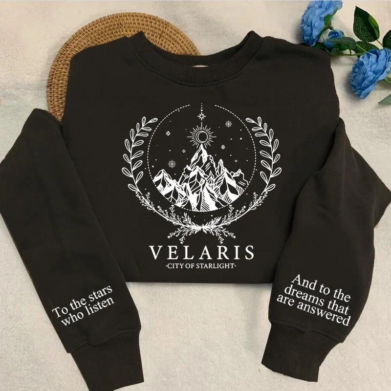 Velaris City of Starlight ACOTAR Sweatshirt Women The Night Court Graphic Sweatshirs Court of Dreams Sarah... (Image 2)