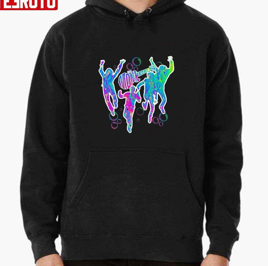 Porpoise In Black The Monkees Rock Band Art Unisex T-shirt Hoodie, Sweatshirt | VibeTeeNation.com (Image 2)