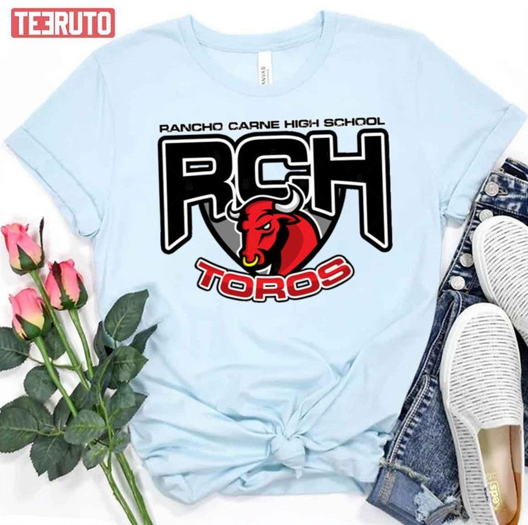 Rancho Carne High School Toros Unisex T-Shirt Hoodie, Sweatshirt | VibeTeeNation.com (Image 1)