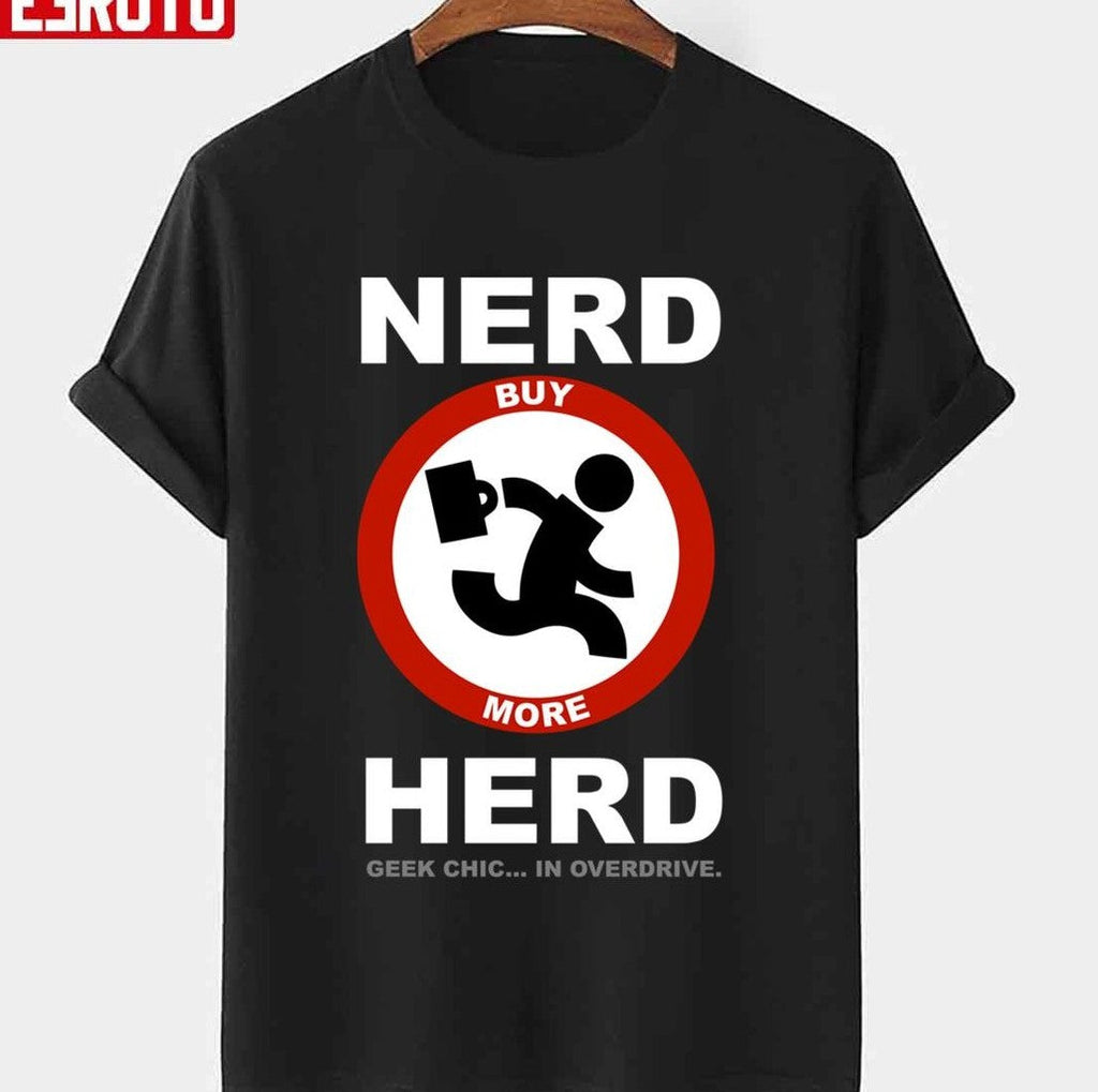 Nerd Herd Geek Chic In Overdrive Chuck Tv Series Unisex Sweatshirt T-Shirts, Hoodie | VibeTeeNation.com (Image 1)