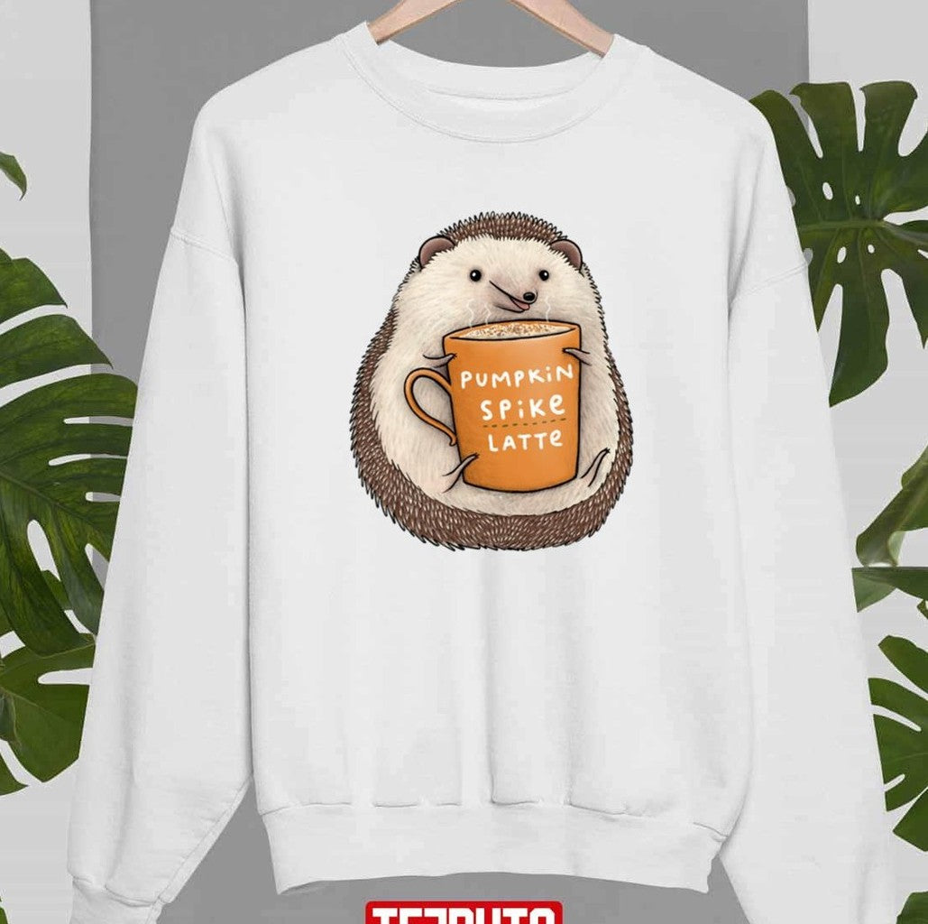 Pumpkin Spike Latte Halloween Unisex Sweatshirt T-Shirts, Hoodie | VibeTeeNation.com (Image 1)