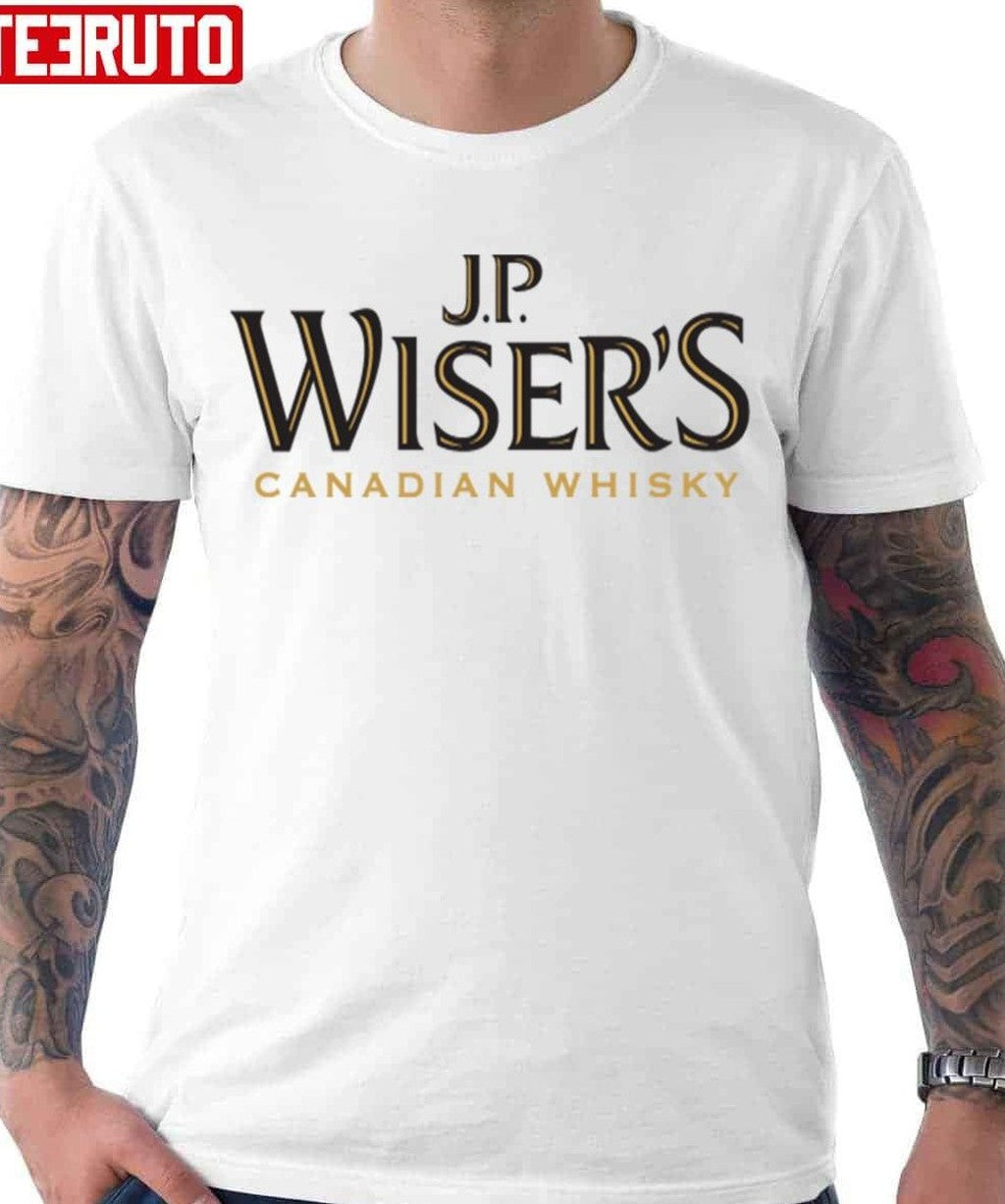 Premium Drink Jp Wiser's Canadian Whiskey Unisex T-Shirt Hoodie, Sweatshirt | VibeTeeNation.com (Image 1)