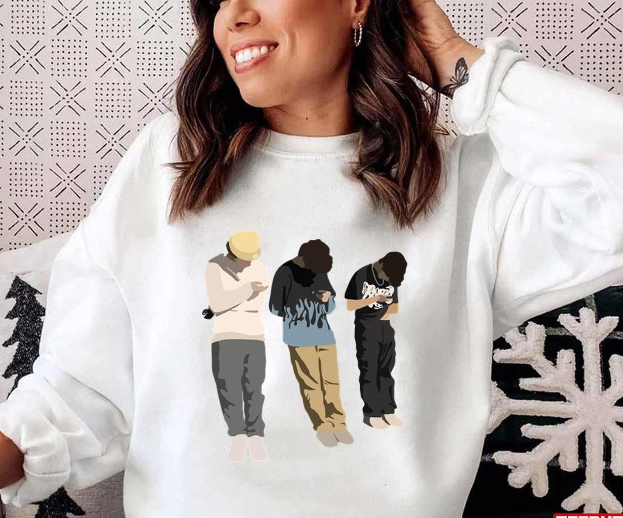 Antisocial Sturniolo Triplets Unisex T-Shirt Hoodie, Sweatshirt | VibeTeeNation.com (Image 1)