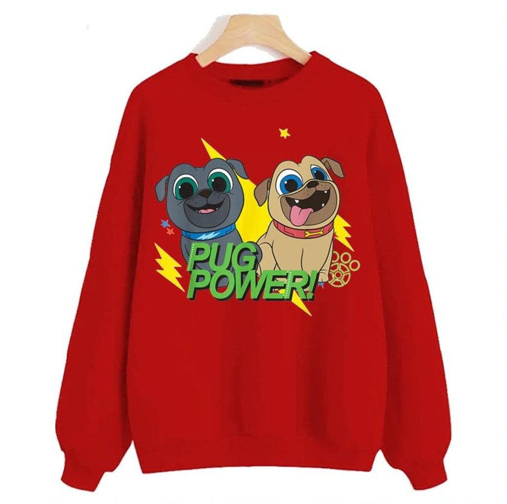 Pug Power Puppy Dog Pals Unisex Sweatshirt T-Shirts, Hoodie | VibeTeeNation.com