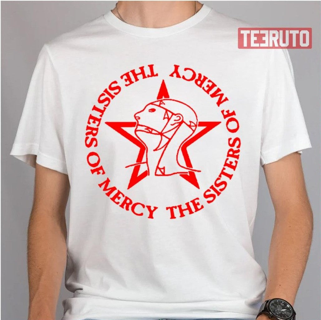 Punk Rock Band Logo The Sisters Of Mercy Unisex Sweatshirt T-Shirts, Hoodie | VibeTeeNation.com (Image 2)