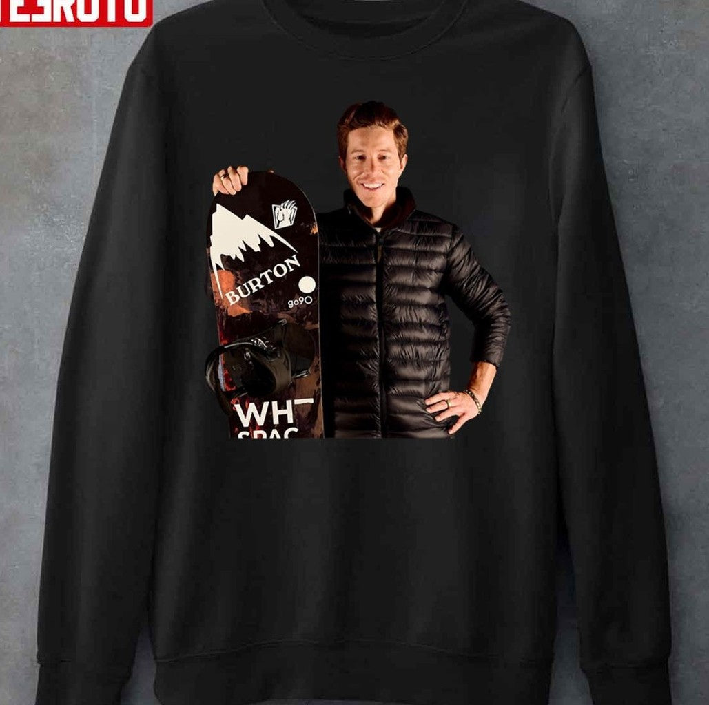 Shaun White Skater Shaun White 2022 Unisex Sweatshirt T-Shirts, Hoodie | VibeTeeNation.com (Image 1)