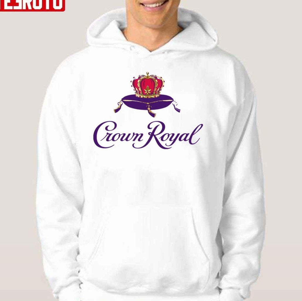 The Crown Canada Whiskey Unisex Hoodie T-Shirts, Sweatshirt | VibeTeeNation.com (Image 1)