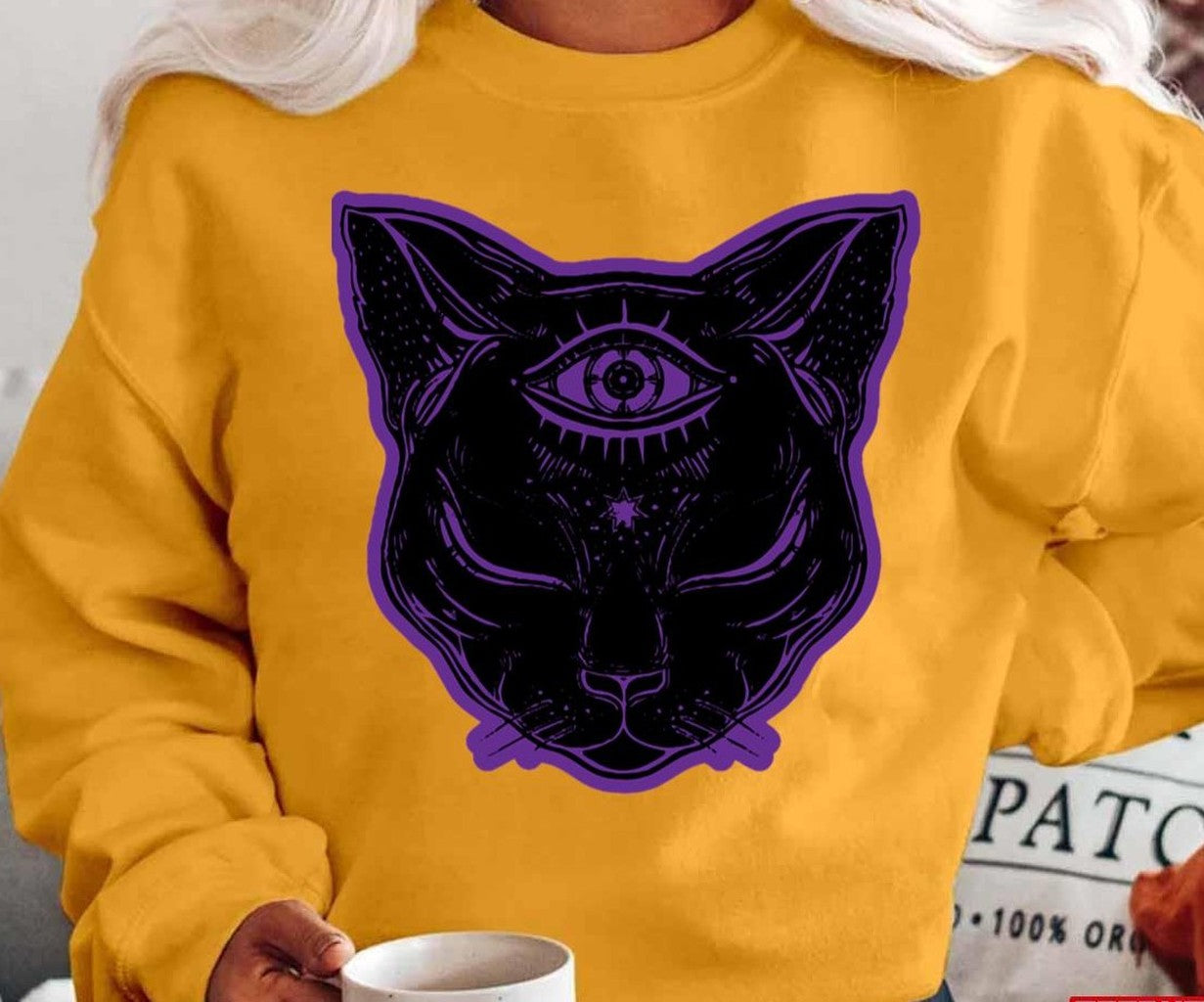 Black Cat Night Vale Unisex T-Shirt Hoodie, Sweatshirt | VibeTeeNation.com (Image 2)