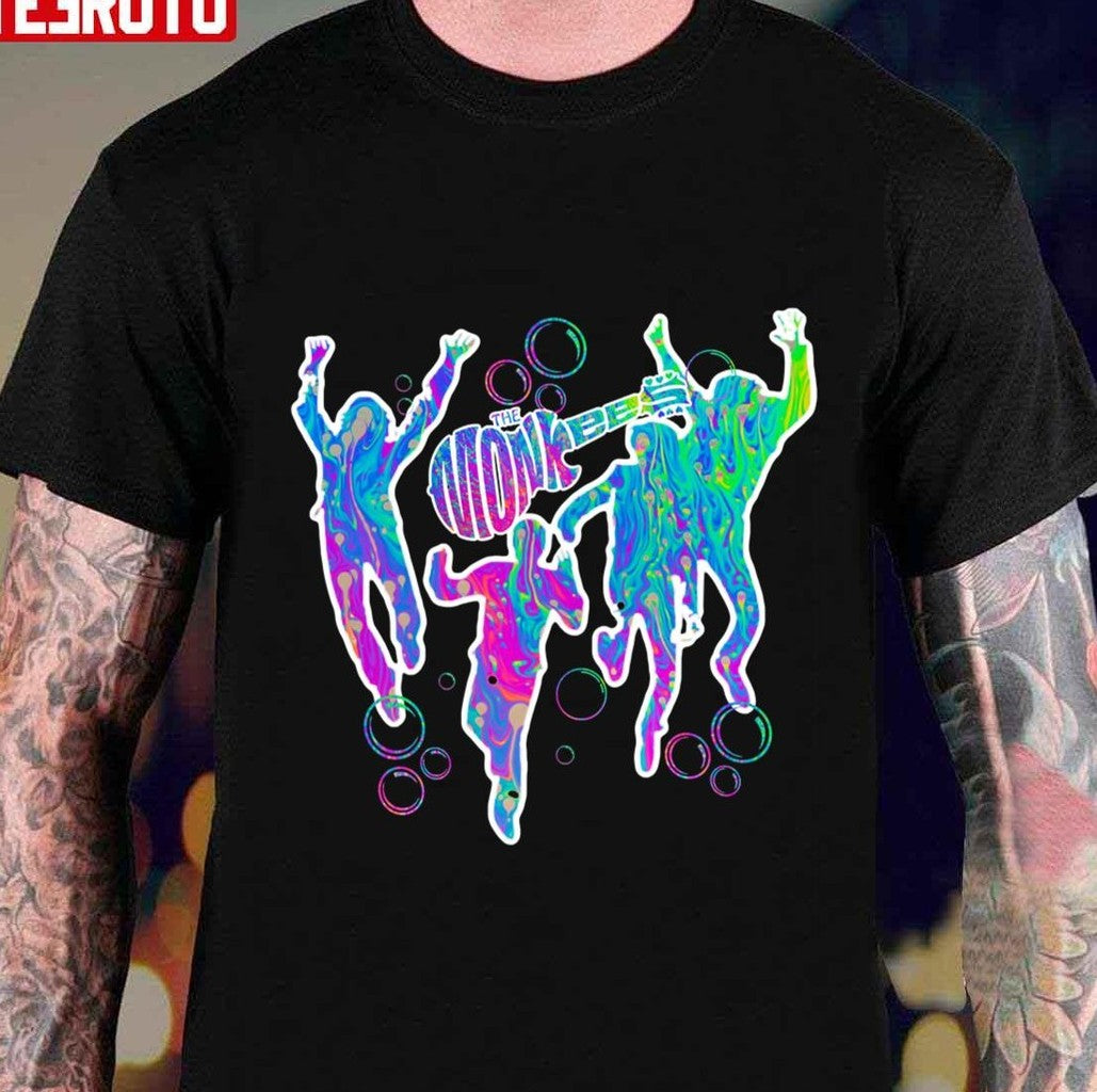 Porpoise In Black The Monkees Rock Band Art Unisex T-shirt Hoodie, Sweatshirt | VibeTeeNation.com (Image 1)