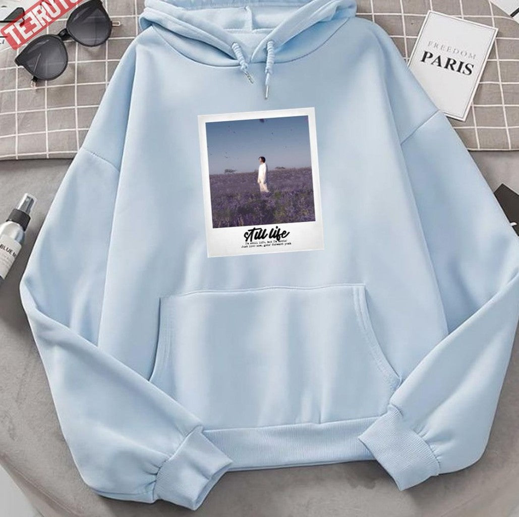 Still Life Lyrics Indigo Album Of BTS RM Kim Namjoon Art Print Unisex Hoodie T-Shirts, Sweatshirt (Image 1)