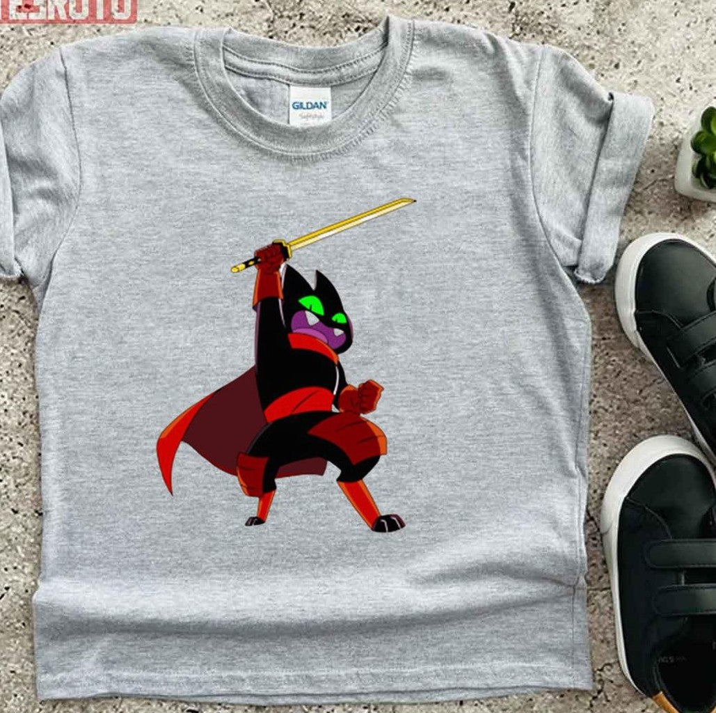 Black Cat Mao Mao Heroes Of Pure Heart Unisex T-Shirt Hoodie, Sweatshirt | VibeTeeNation.com (Image 2)