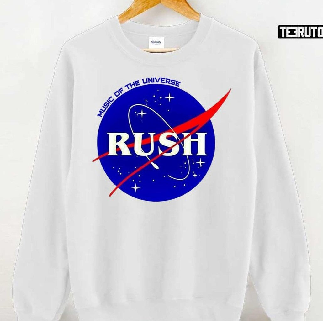 Rush Was A Canadian Rock Band Nasa Logo Inspired Unisex T-Shirt Hoodie, Sweatshirt | VibeTeeNation.com (Image 3)
