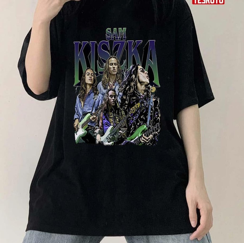 Sam Kiszka Strange Horizons 2021 Rock Band Greta Van Fleet Vintage Unisex T-Shirt Hoodie, Sweatshirt (Image 1)