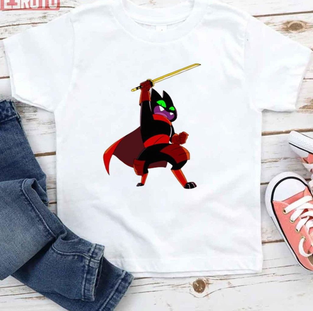Black Cat Mao Mao Heroes Of Pure Heart Unisex T-Shirt Hoodie, Sweatshirt | VibeTeeNation.com (Image 3)