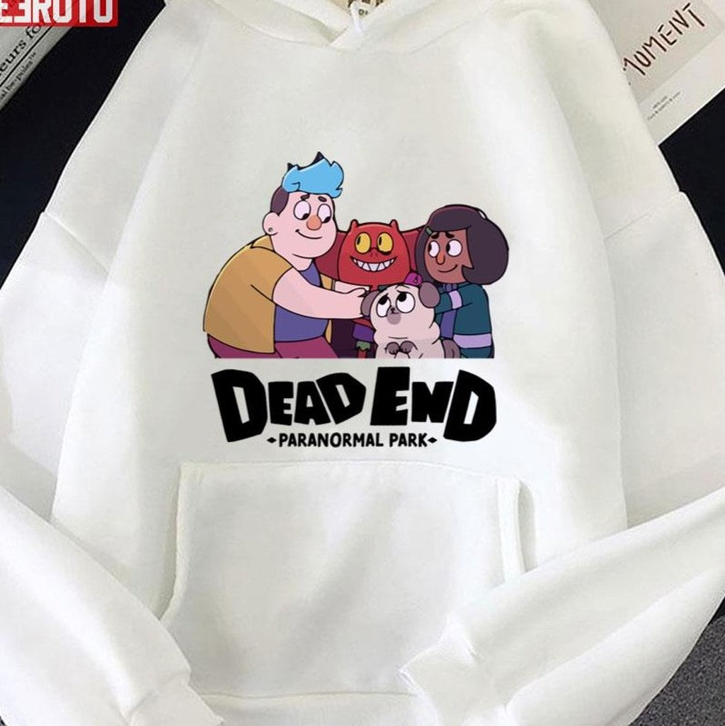 Pugsley Norma Barney Dead End Paranormal Park Art Unisex Hoodie T-Shirts, Sweatshirt | VibeTeeNation.com (Image 1)