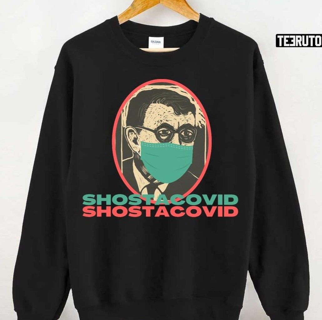 Shostacovid Unisex T-Shirt Hoodie, Sweatshirt | VibeTeeNation.com (Image 3)
