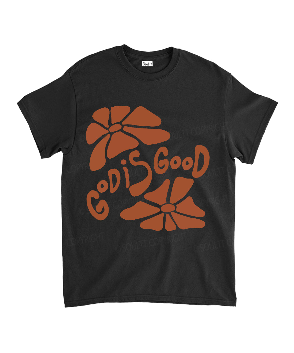 God Is Good Unisex Cotton Christian T-Shirt Style001