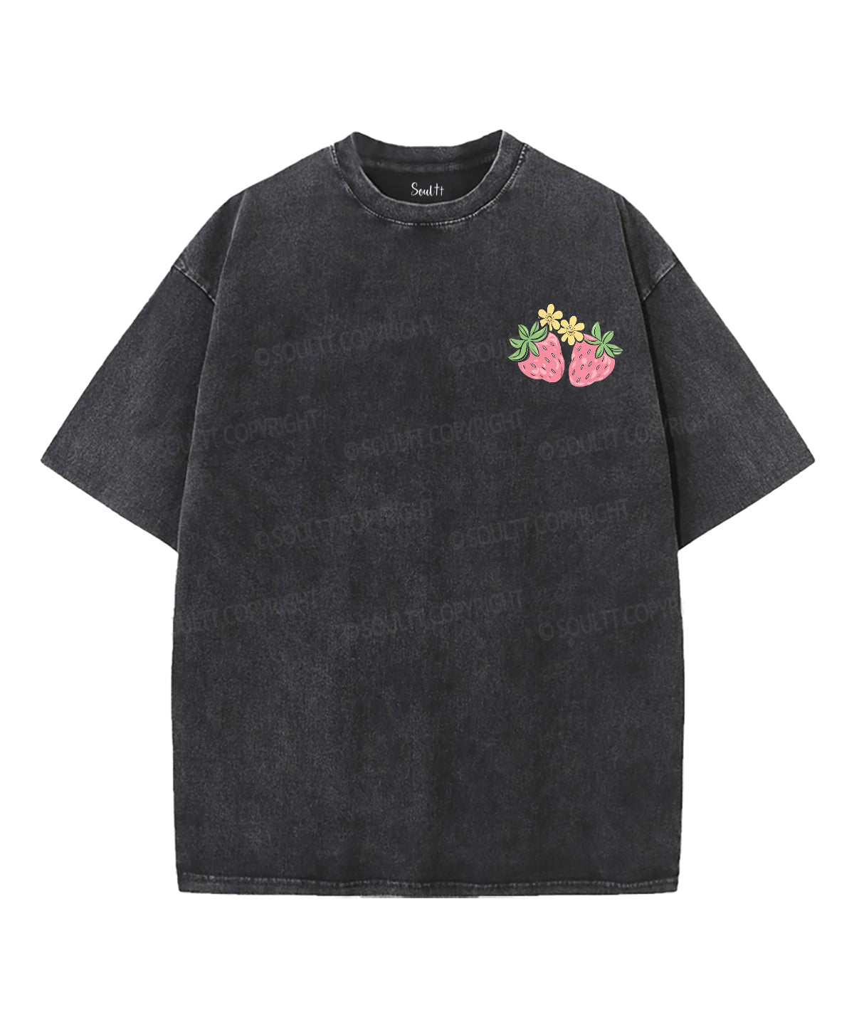 Fruit Of The Spirit Double Sided Unisex Washed Christian T-shirt Style029