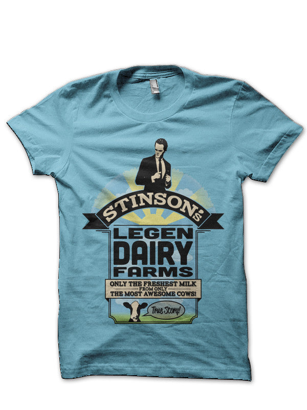 Barney Stinson Dairy Farmer T-Shirt Hoodie, Sweatshirt | VibeTeeNation.com