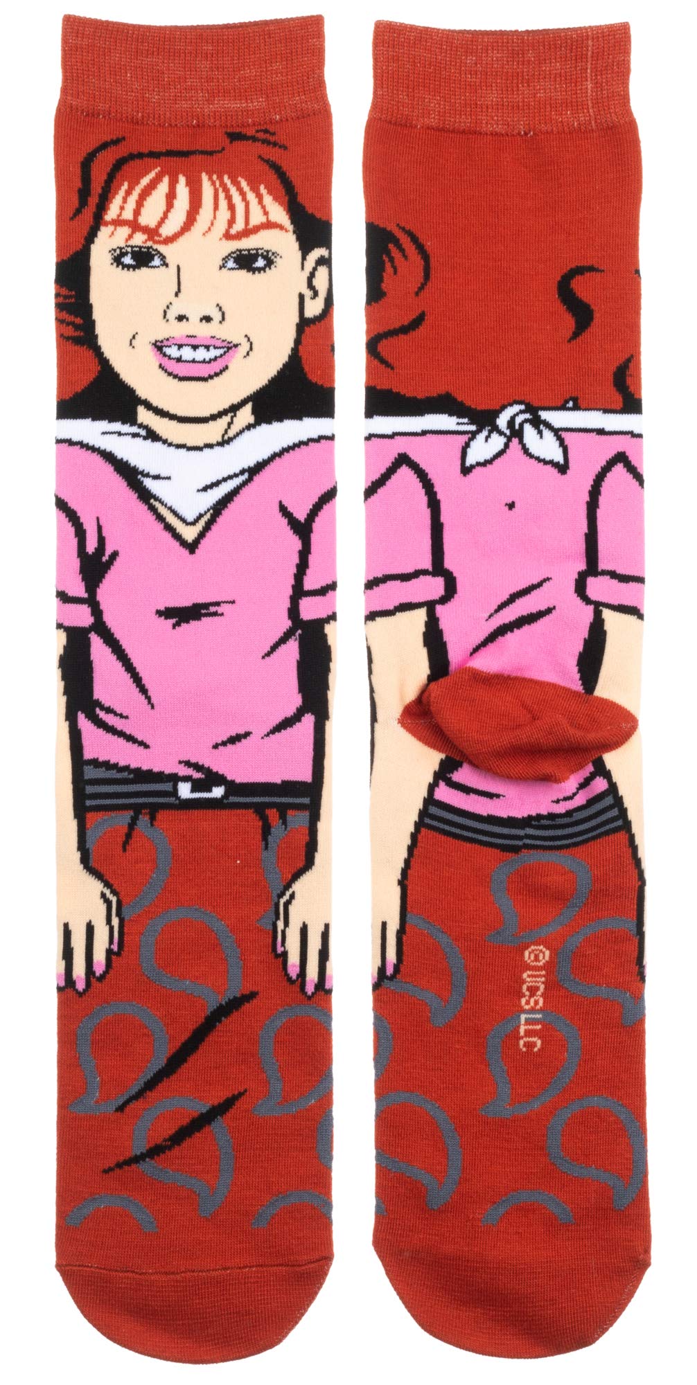 Breakfast Club Teen Movie Claire 360 Character Crew Socks