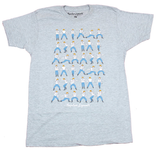 Napoleon Dynamite Mens T-Shirt - Making the Classic Dance Steps Image