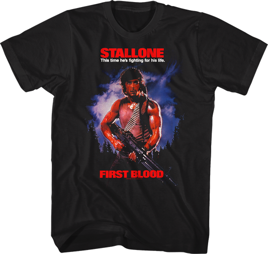 First Blood Poster Rambo T-Shirt