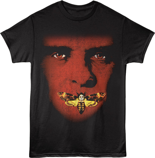Front & Back Poster Silence of the Lambs T-Shirt