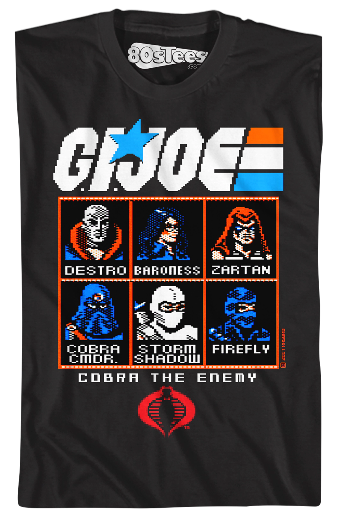 GI Joe A Real American Hero Commodore 64 Game T-Shirt