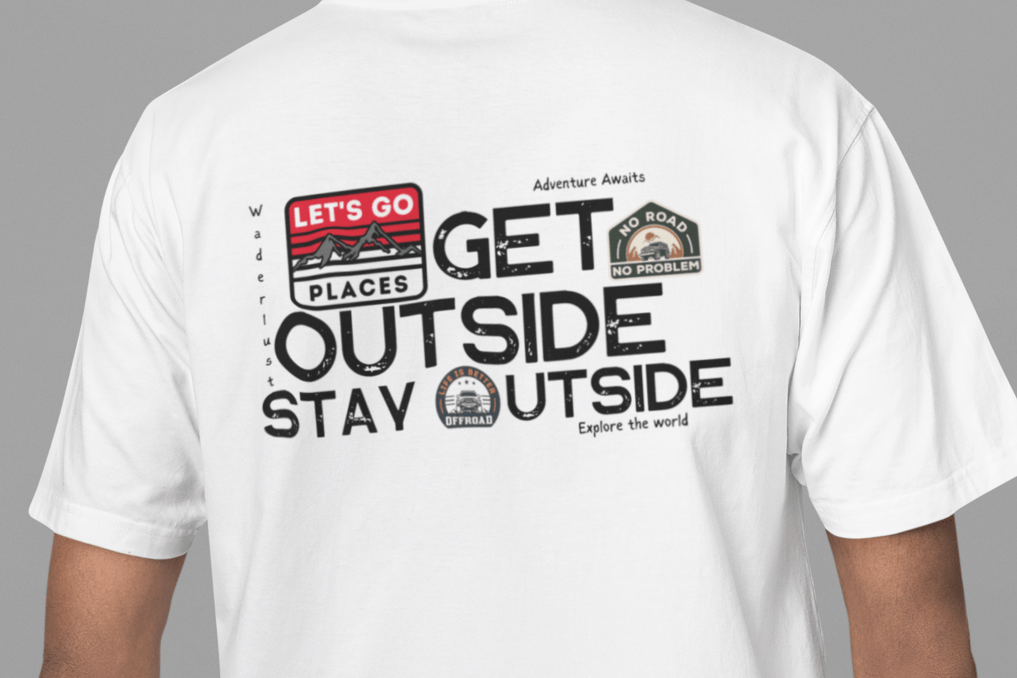 Go Outside, Stay Outside Offroad Graphic Tee