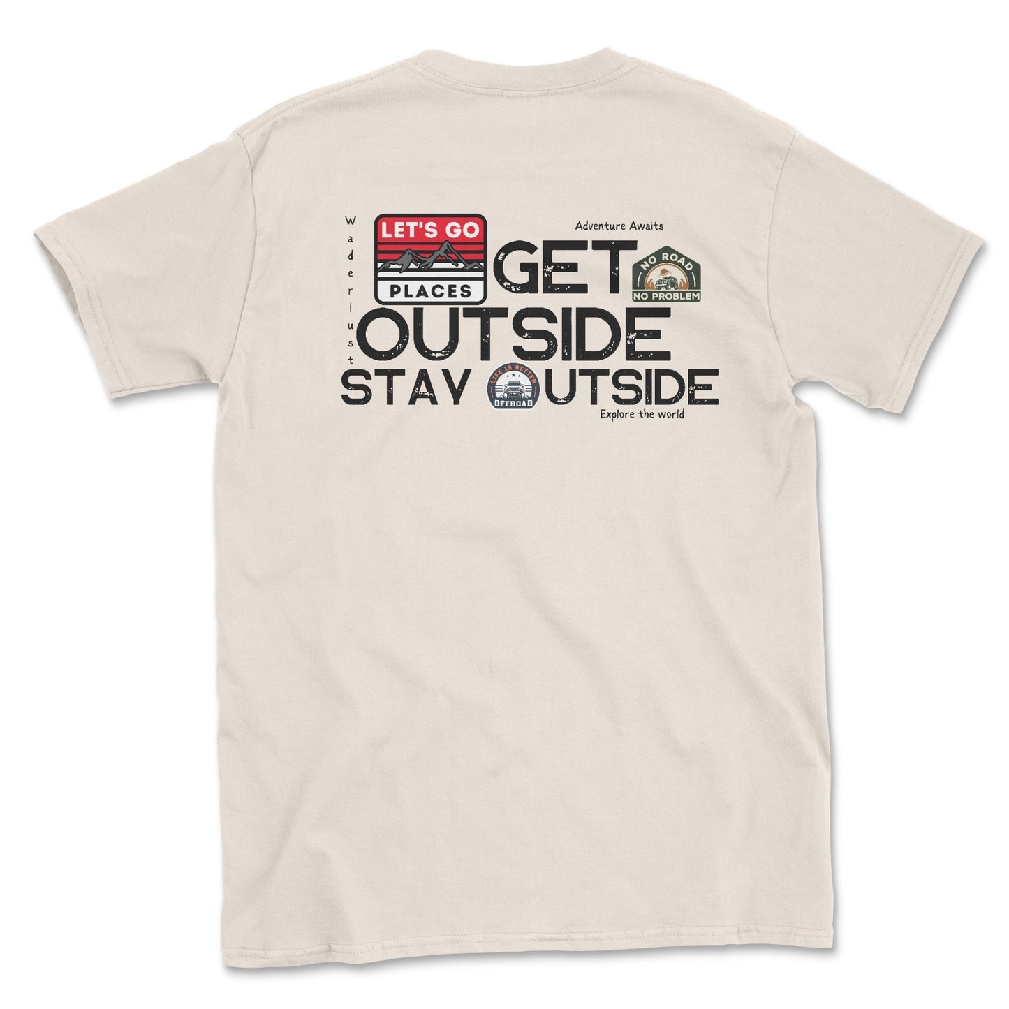 Go Outside, Stay Outside Offroad Graphic Tee