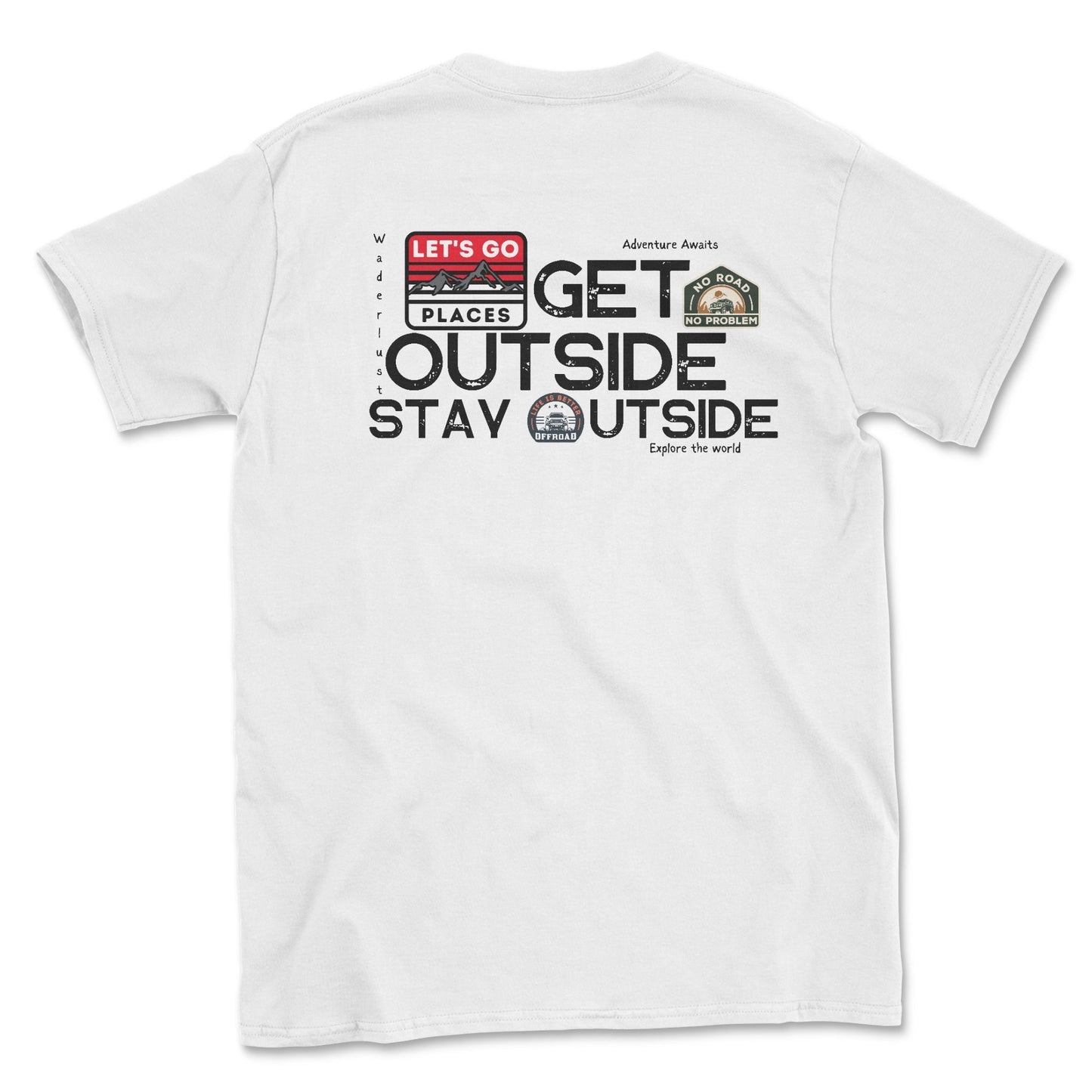 Go Outside, Stay Outside Offroad Graphic Tee