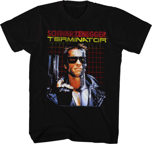Grid Poster Terminator T-Shirt